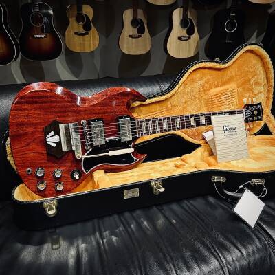 Store Special Product - Gibson Custom Shop - 62 LP SG STD SHORT MAESTRO LGT AG